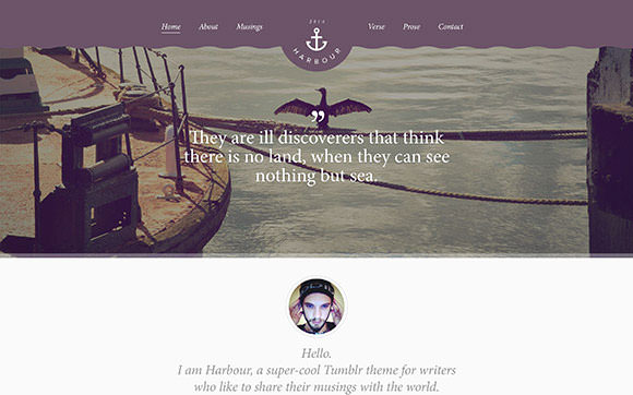 Harbour-free-psd-template
