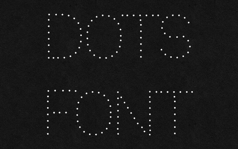 dotted-dot-font-dribbble
