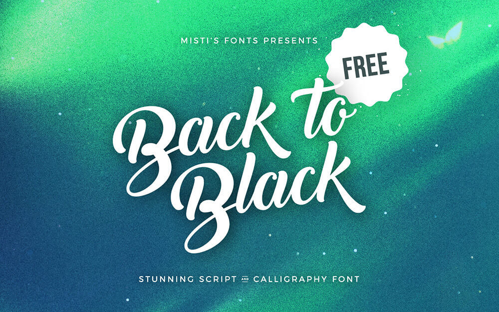 Back-to-Black-free-creative-script-calligraphy-font-1