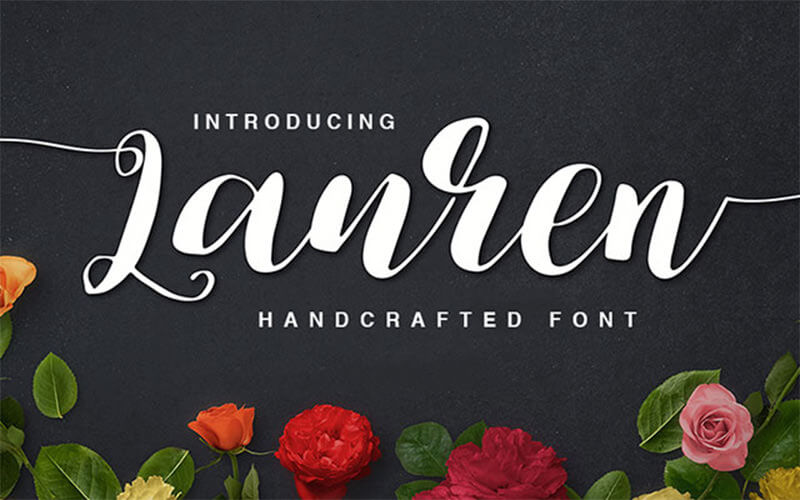 lanren-handcrafted-font