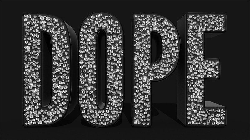 diamond-text-effect-tutorial