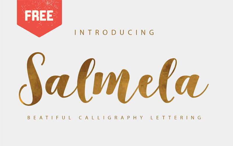 salmela-free-calligraphy-font