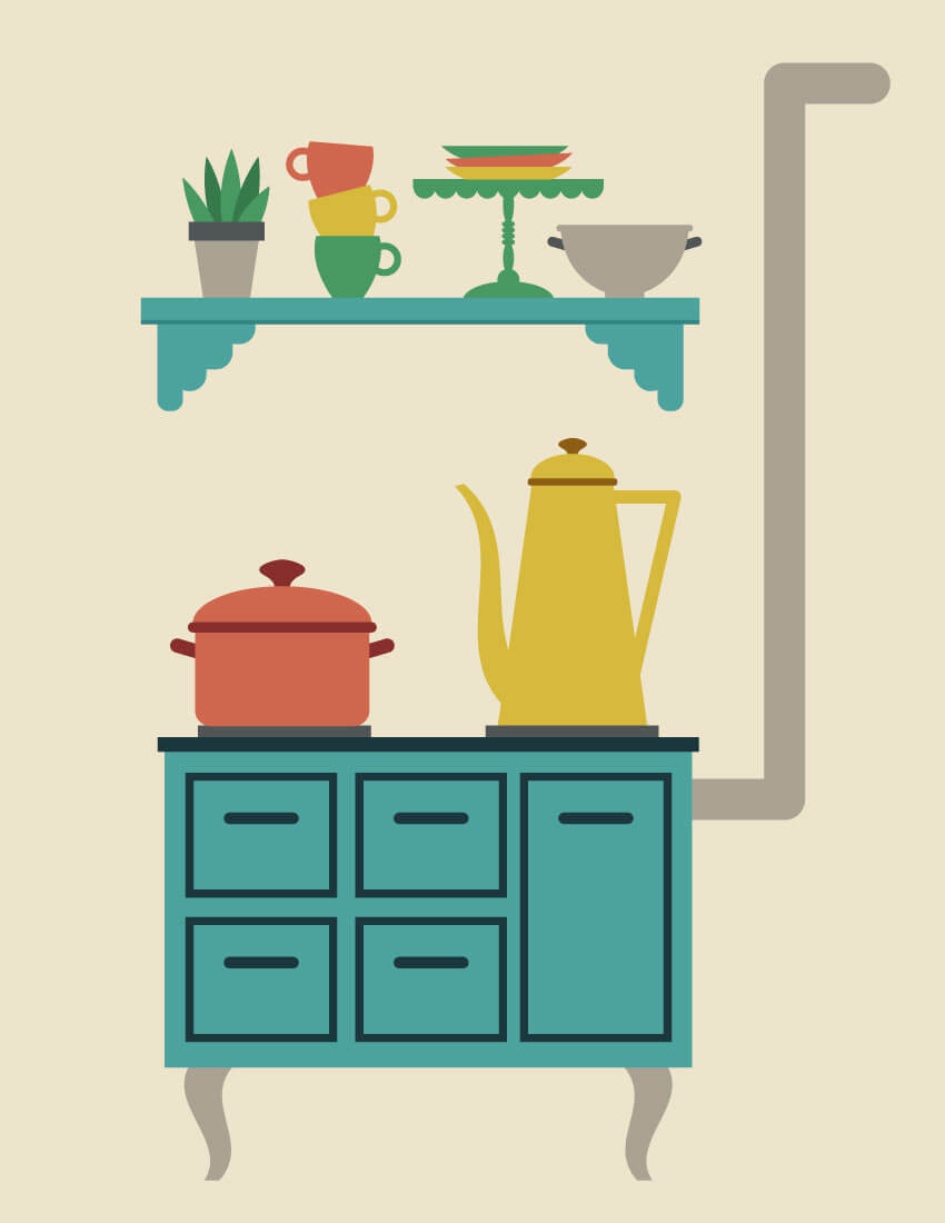 retro-kitchen-in-adobe-illustrator