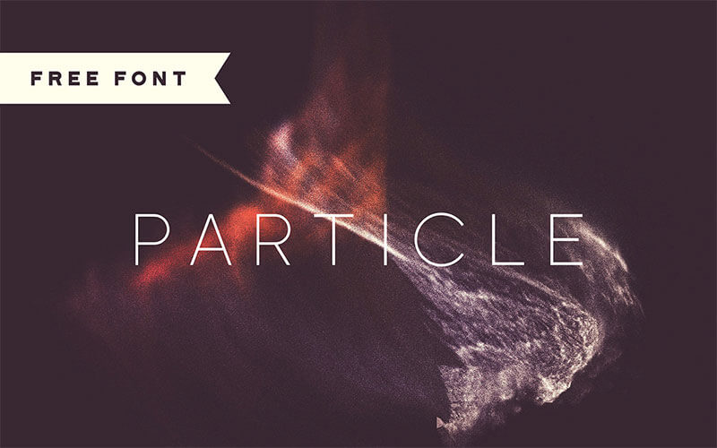 particle-typeface
