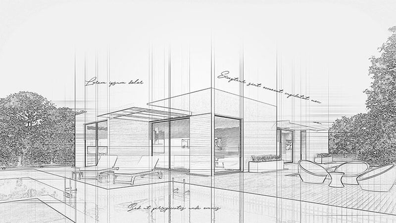 architecture-sketch-effect