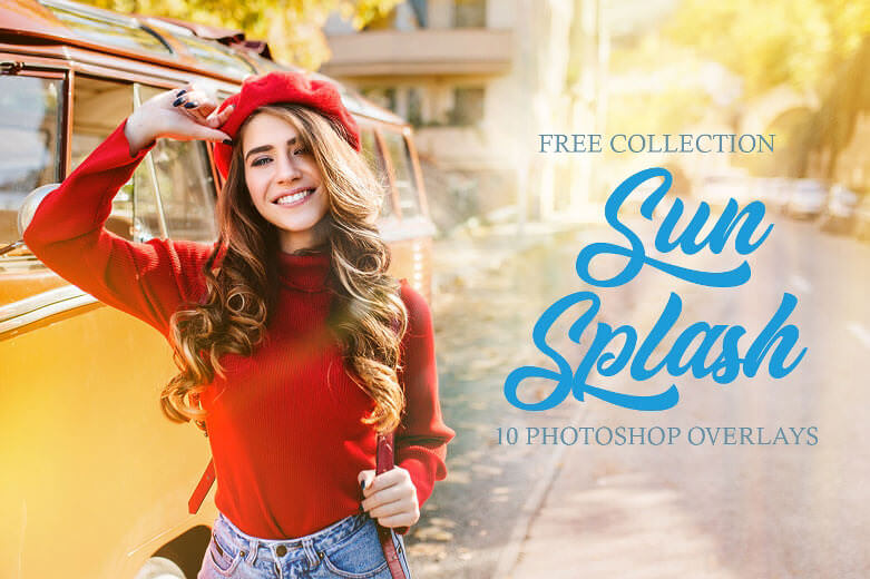 free-sun-splash-overlay-banner