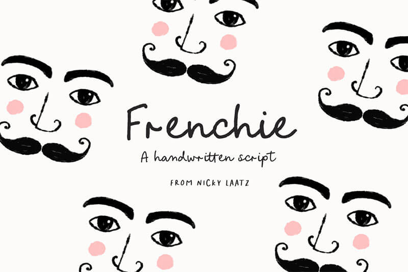 frenchie-handwritten-script