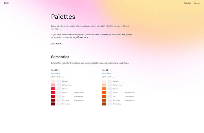 Simple Color System