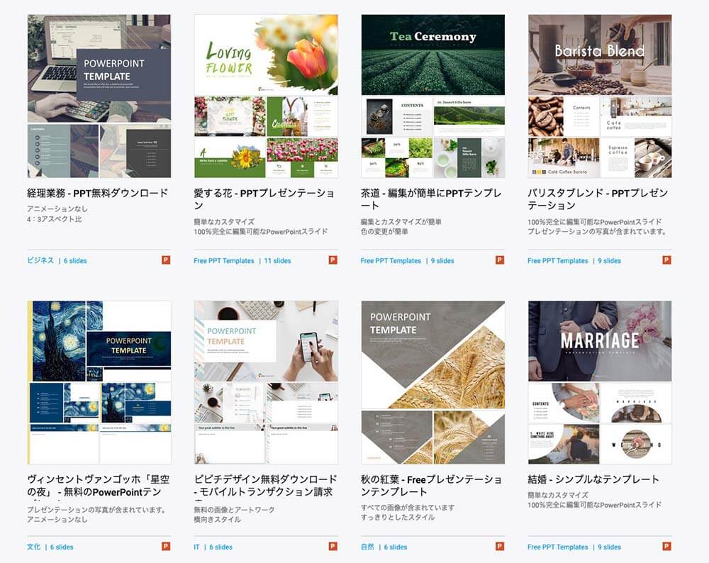 Slides Membersは日本語化されています