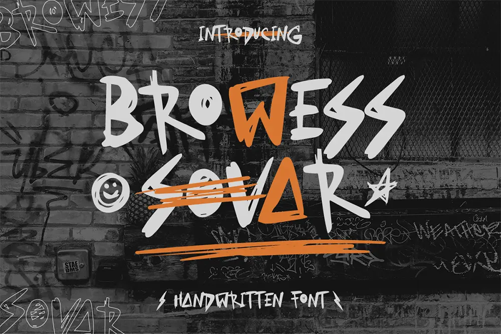 Browess Sovar Handwritten Font