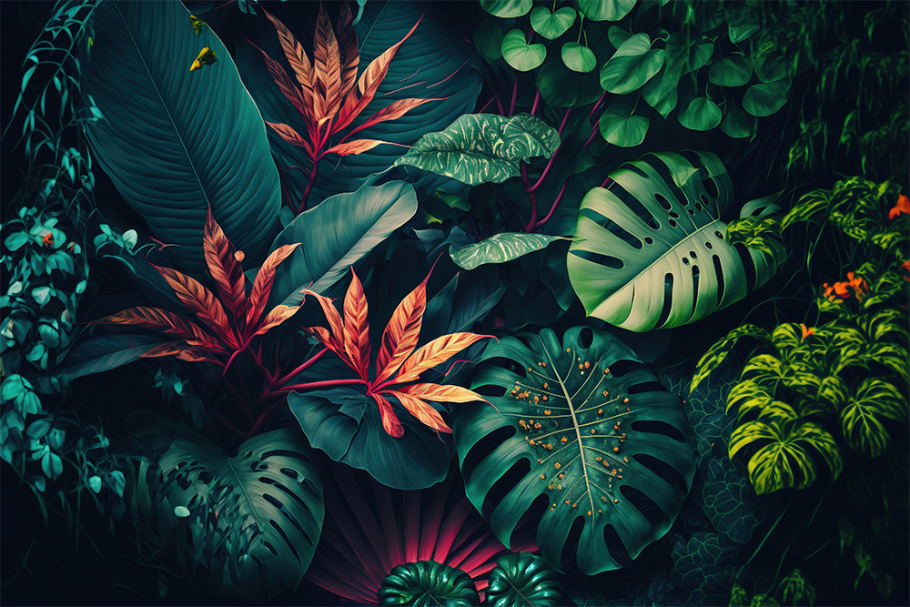  botanical platns texture