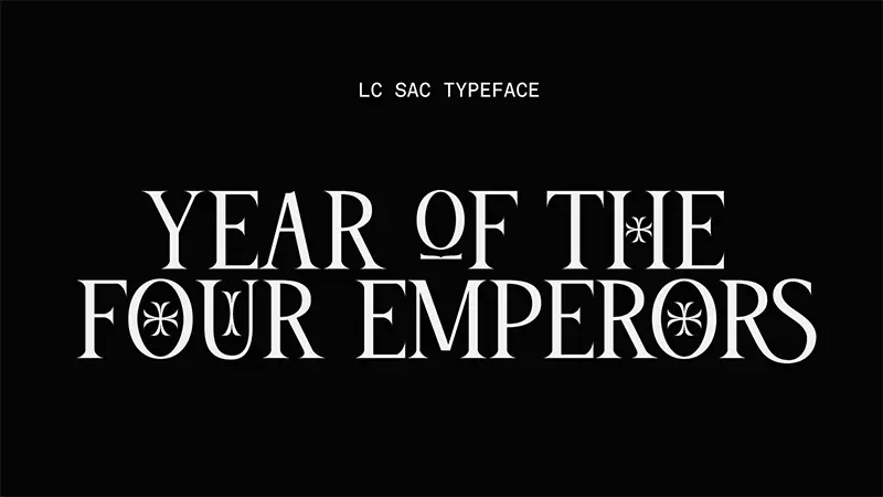 LC Sac Typeface