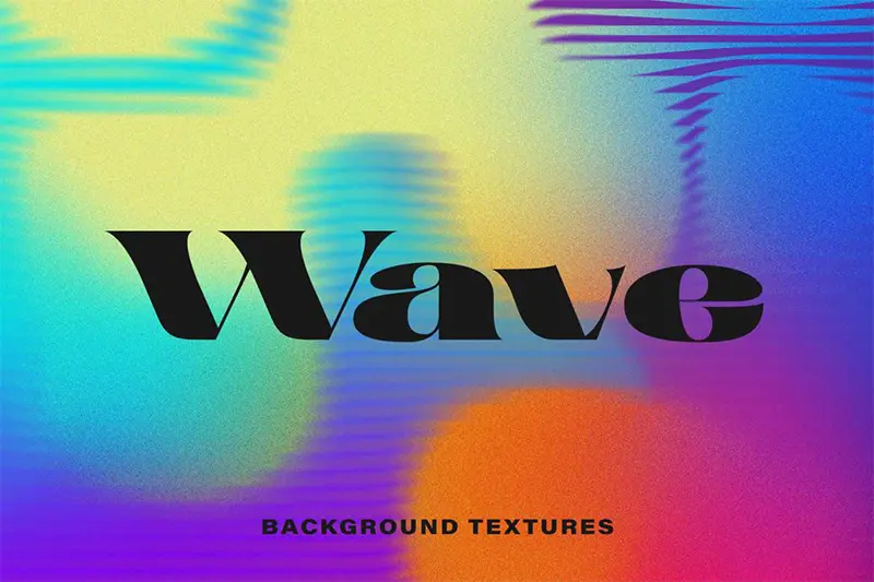 Gradient Waves Background Textures