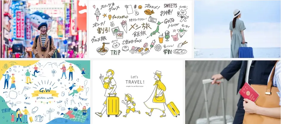 Adobe Stock季節別おすすめ素材 - 旅行・GW